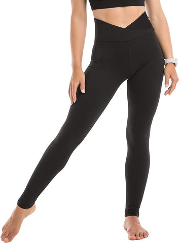 Women's High-Waisted Leggings: Ultra-Soft Elastic, Opaque Leggings for Tummy Control, Perfect for Workout, Gym, and Yoga, Available in Plus Size