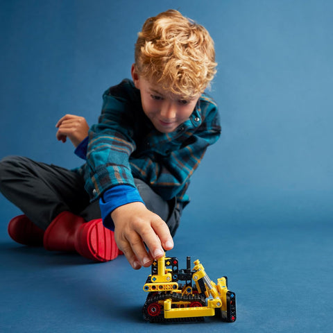 LEGO Technic Heavy-Duty Bulldozer Set, Construction Vehicle Toy for Kids, Boys and Girls
