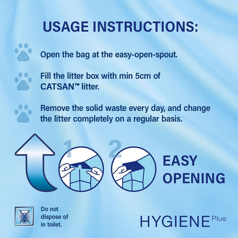 Catsan Hygiene Plus Cat Litter 20L